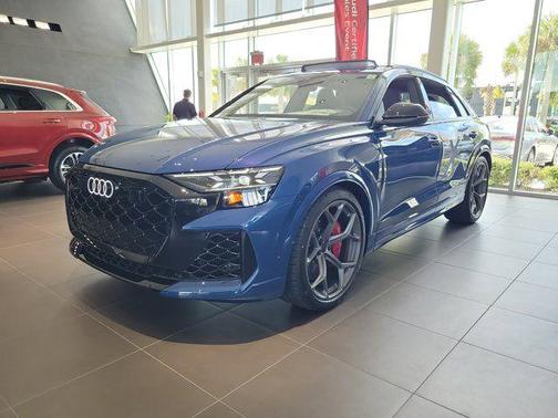 Blue 2026 Audi RS Q8 4.0T