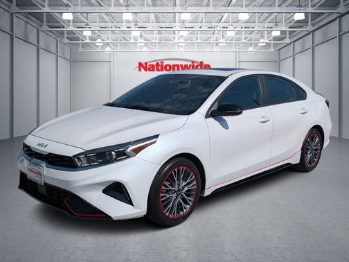 Snow White Pearl 2022 Kia Forte GT-Line