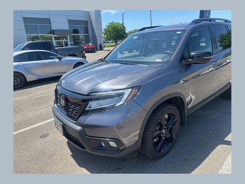 Gray 2020 Honda Passport Elite