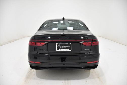 Mythos Black Metallic 2023 Audi A8 L 55