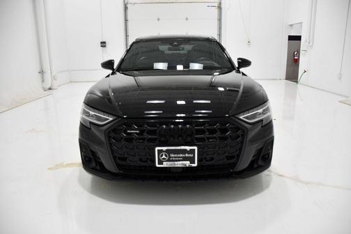Mythos Black Metallic 2023 Audi A8 L 55