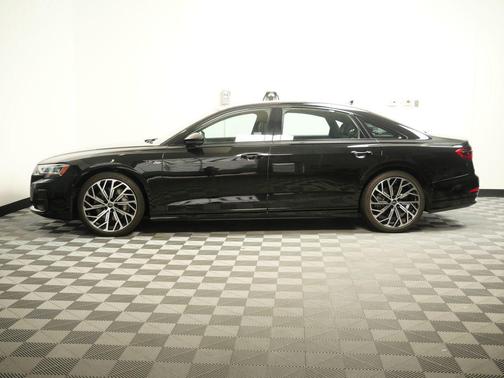 Mythos Black Metallic 2023 Audi A8 L 55