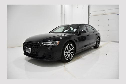 Mythos Black Metallic 2023 Audi A8 L 55