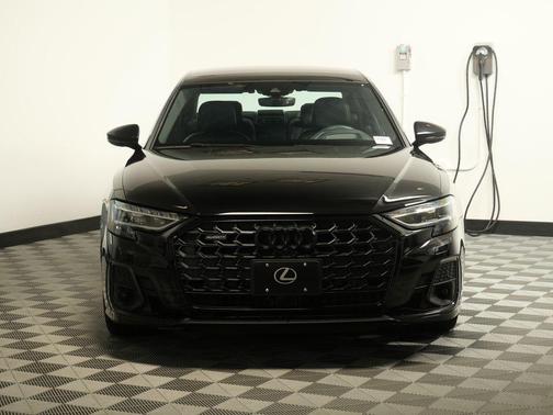 Mythos Black Metallic 2023 Audi A8 L 55