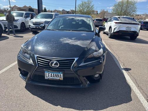 Black 2014 Lexus IS 250 Base