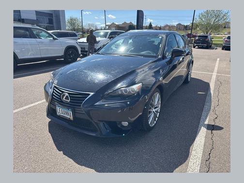 Black 2014 Lexus IS 250 Base