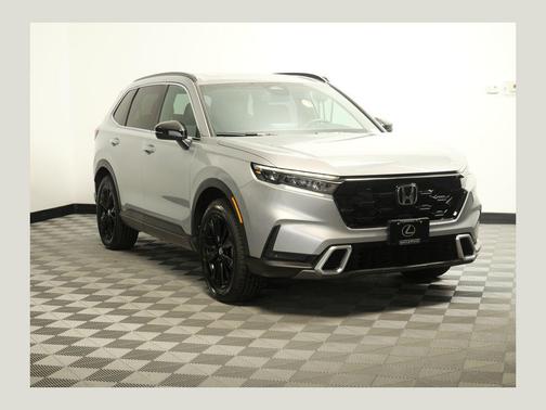 Silver 2023 Honda CR-V Hybrid Sport Touring AWD