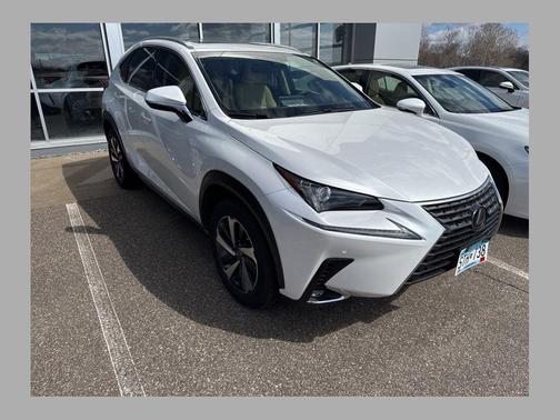 White 2020 Lexus NX 300h Base