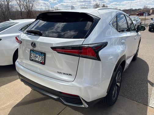 White 2020 Lexus NX 300h Base