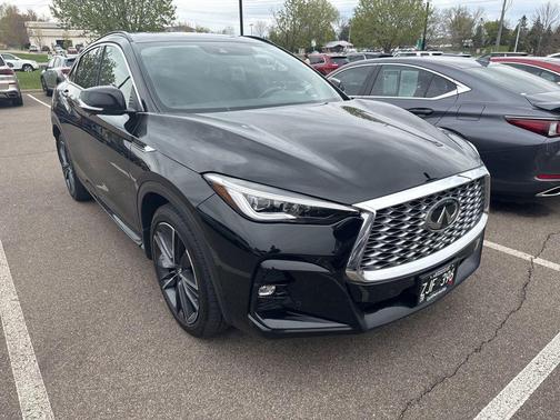 Black Obsidian 2023 INFINITI QX55 ESSENTIAL