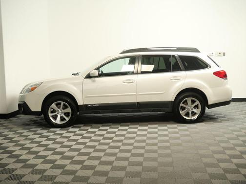 Satin White Pearl 2014 Subaru Outback 2.5i Limited