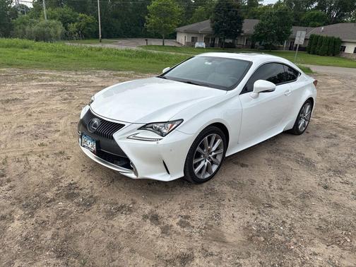 White 2015 Lexus RC 350 Base