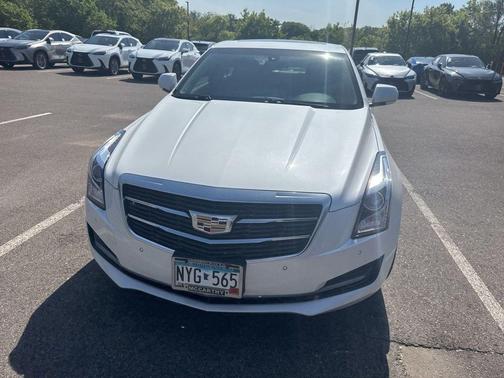 Crystal White 2016 Cadillac ATS 2.0L Turbo Luxury