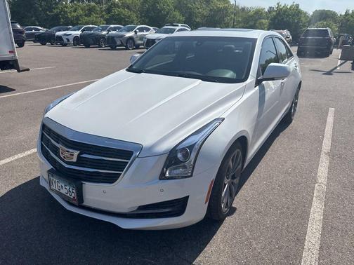 Crystal White Tricoat 2016 Cadillac ATS 2.0L Turbo Luxury