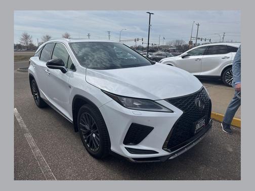 White 2021 Lexus RX 350 F SPORT Appearance