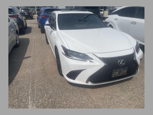 Ultra White 2023 Lexus ES 350 F Sport