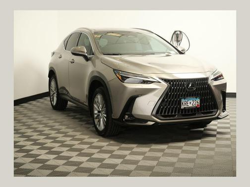 Blue 2023 Lexus NX 350h Luxury