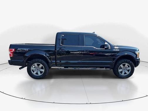Shadow Black 2018 Ford F-150 XLT