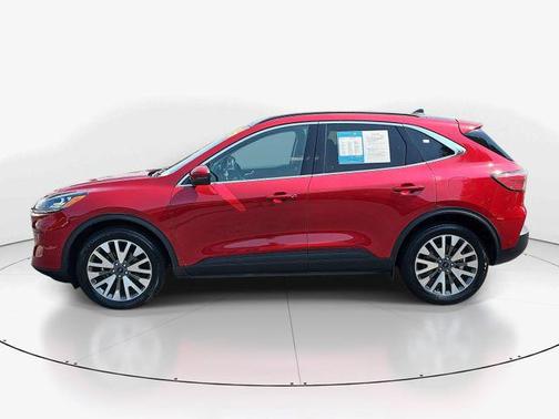 Rapid Red Metallic Tinted Clearcoat 2020 Ford Escape Titanium