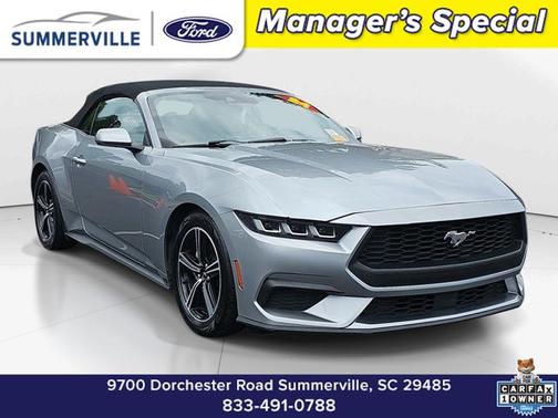 ICONIC SILVER METALLIC 2024 Ford Mustang ECOBOOST PREMIUM