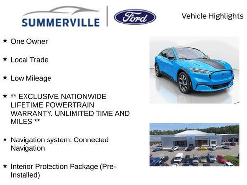 Grabber Blue Metallic 2023 Ford Mustang Mach-E Premium