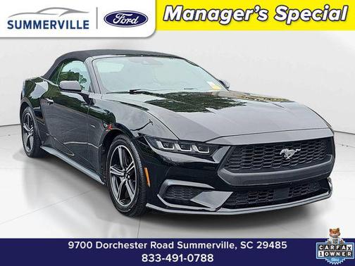 SHADOW BLACK 2024 Ford Mustang EcoBoost Premium