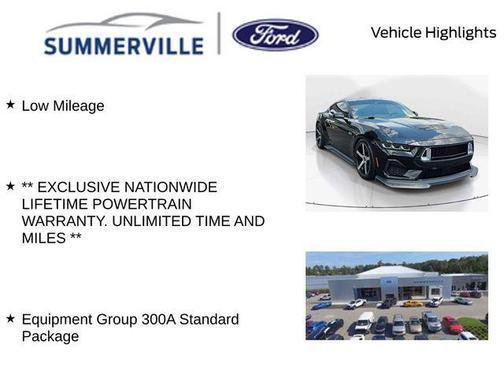 SHADOW BLACK 2024 Ford Mustang GT