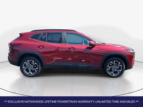 Crimson Metallic 2025 Chevrolet Trax LT