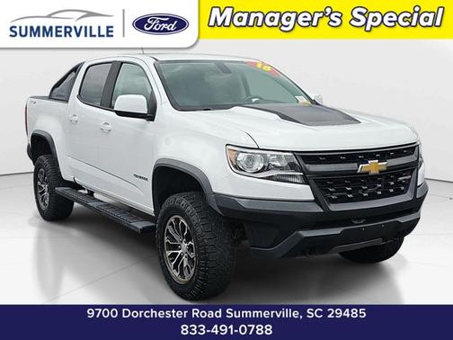 Summit White 2018 Chevrolet Colorado ZR2