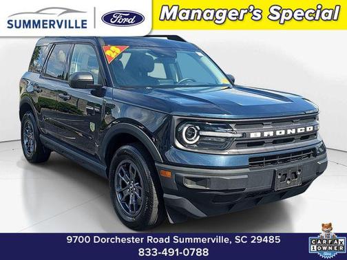 Blue 2023 Ford Bronco Sport Big Bend
