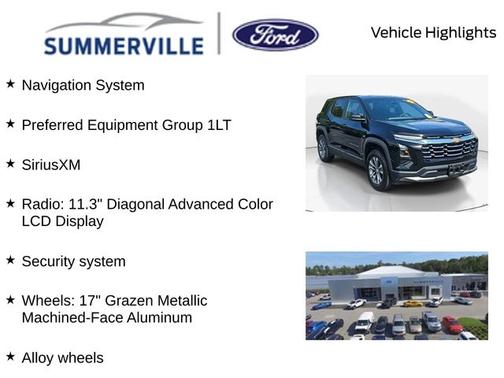 Mosaic Black Metallic 2025 Chevrolet Equinox LT