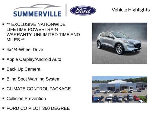2021 Ford Escape Titanium Hybrid