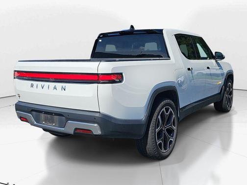 Glacier White 2022 Rivian R1T Adventure