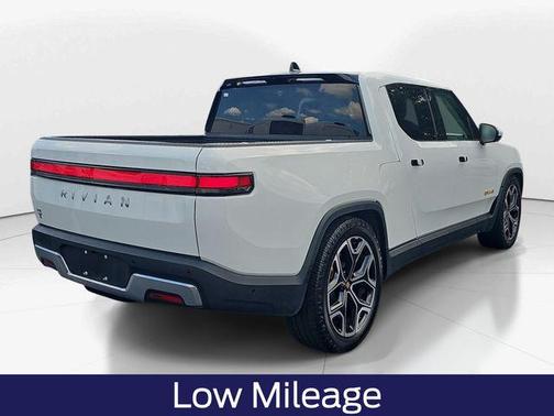 Glacier White 2022 Rivian R1T Adventure