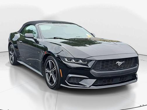 SHADOW BLACK 2024 Ford Mustang ECOBOOST PREMIUM