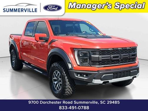 CODE ORANGE METALLIC 2021 Ford F-150 RAPTOR