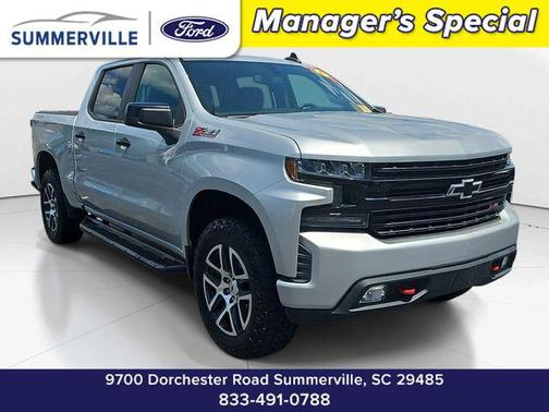 Silver Ice Metallic 2019 Chevrolet Silverado 1500 LT Trail Boss