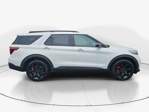 STAR WHITE MET TRI-COAT 2024 Ford Explorer ST