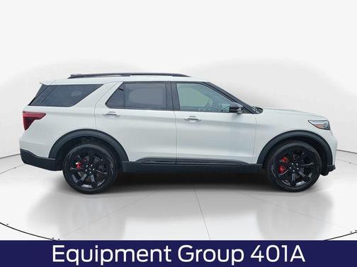 STAR WHITE MET TRI-COAT 2024 Ford Explorer ST