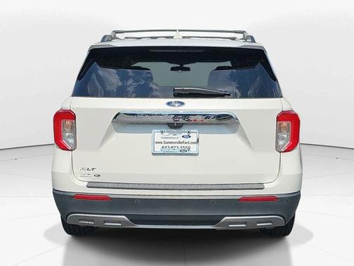 STAR WHITE MET TRI-COAT 2021 Ford Explorer XLT