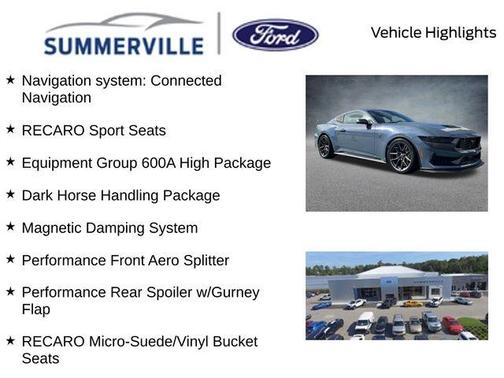 2025 Ford Mustang Dark Horse