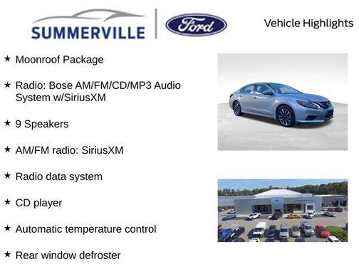 2017 Nissan Altima 2.5 SL