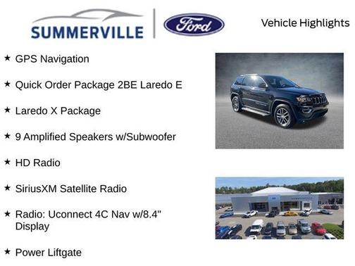 2018 Jeep Grand Cherokee Laredo E