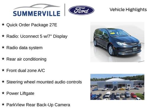 Diamond Black 2024 Chrysler Voyager LX