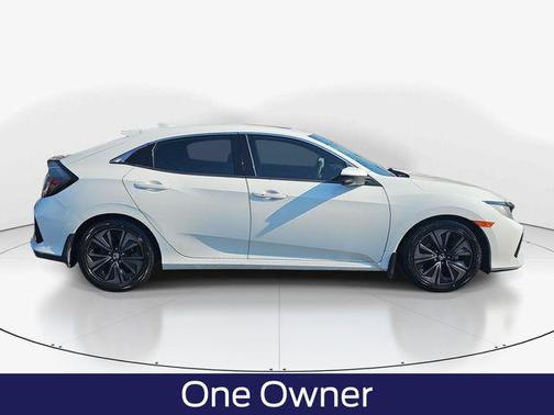 White Orchid Pearl 2018 Honda Civic EX
