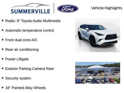 Pearl 2024 Toyota Highlander LE