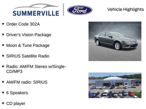 2011 Ford Fusion SEL