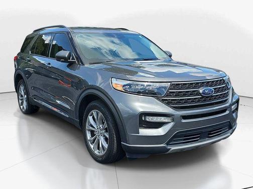 Gray 2023 Ford Explorer XLT