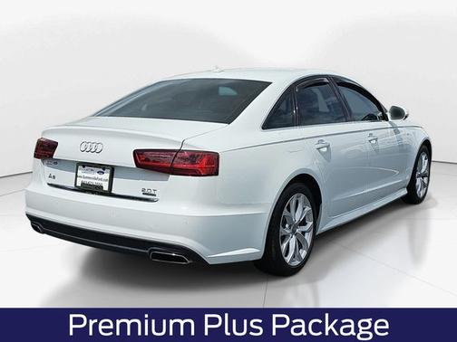 Glacier White Metallic 2017 Audi A6 2.0T QUATTRO PREMIUM