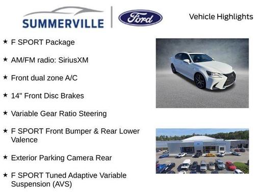 2020 Lexus GS 350 F Sport